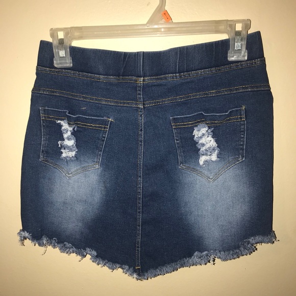 Mini Jean Skirt - Picture 2 of 5